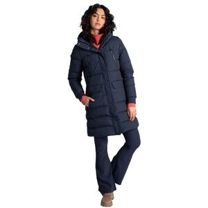 Lole Dark Gray Hooded Puffer Coat
